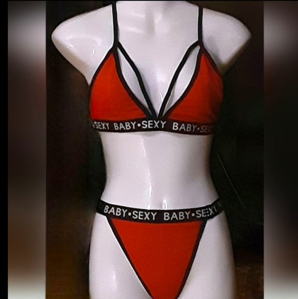 "SEXY BABY"  Bralette & Thong Outfit BRAND NEW WITH TAGS